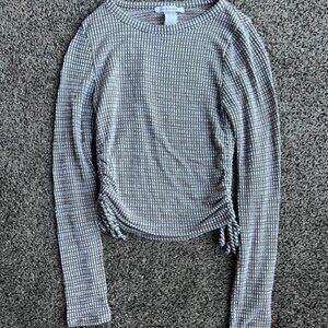 Gingham long sleeve
